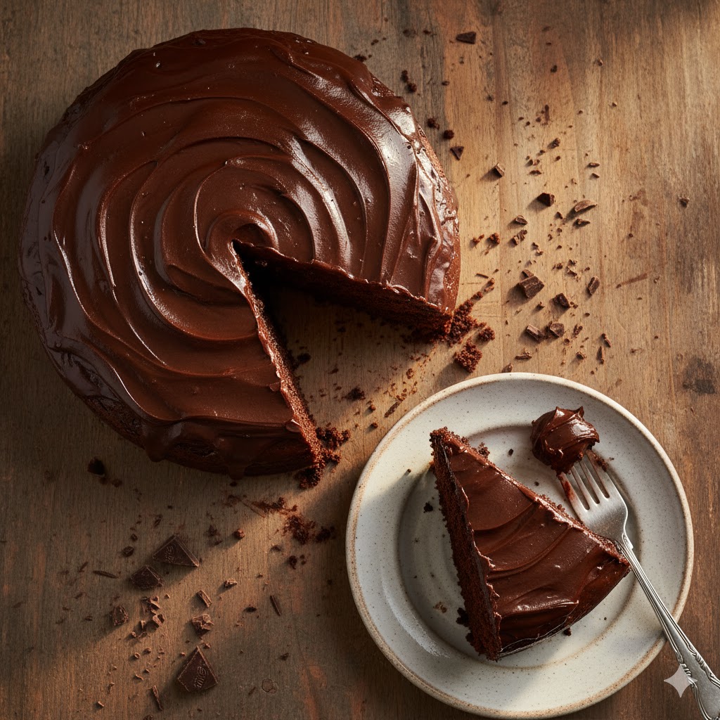 Saftiger Schokokuchen